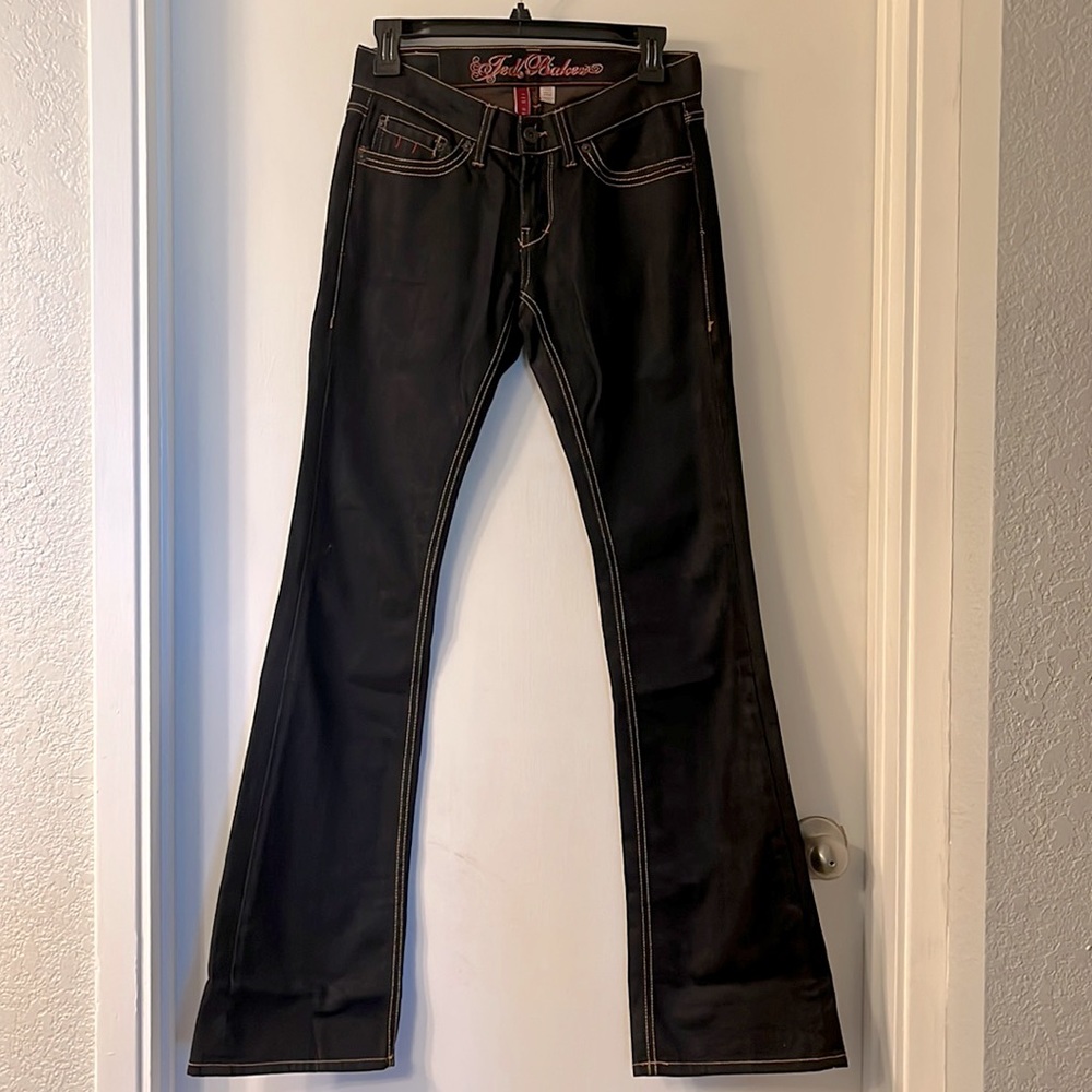 Ted Baker London Contrast Stitching Flare Jeans